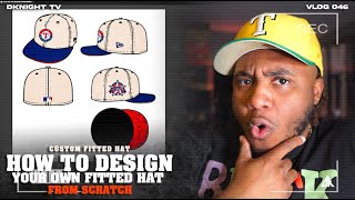 HOW TO DESIGN A FITTED HAT FROM SCRATCH | DKNIGHT TV