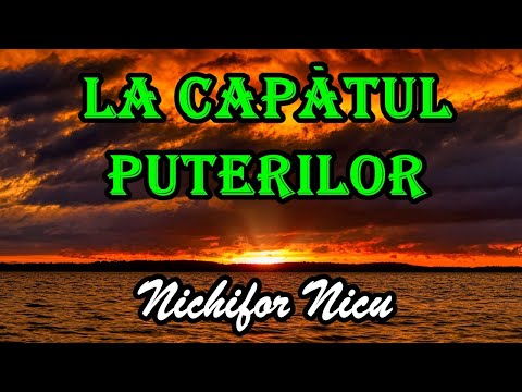 Nichifor Nicu - La capătul puterilor - Cover