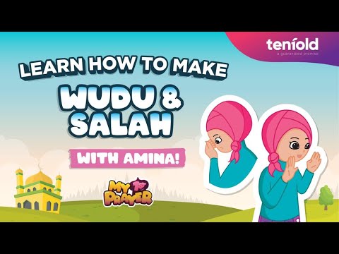 How to Make Wudu and Salah | Learn to pray with Amina