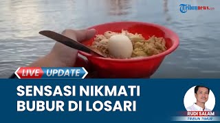 Sensasi Menikmati Bubur Ayam di Pantai Losari Makassar, Sarapan Sembari Lihat Masjid 99 Kubah