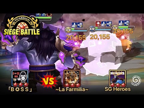 60K+ Atlas Stone?!?! Top Tier Siege!! - Summoners War