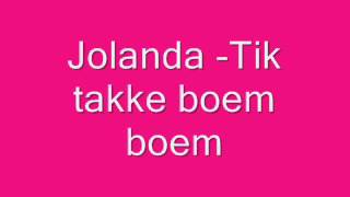 jolanda - tik takke boem boem