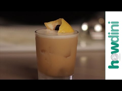 How to make an Amaretto Sour cocktail