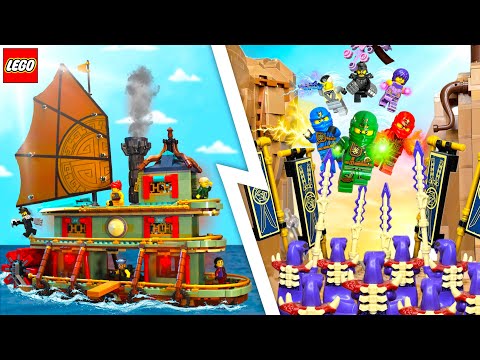 I SIMULATED Ninjago Season 4 with LEGO!