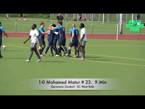 FC Germania Zündorf - SC West Köln | Pass Schuss Tor