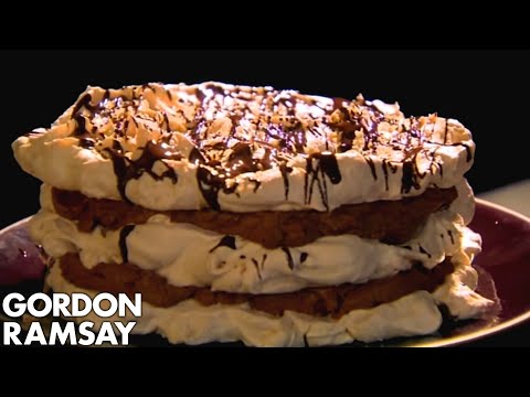 Indulgent Hazelnut Meringue Tower | Gordon Ramsay