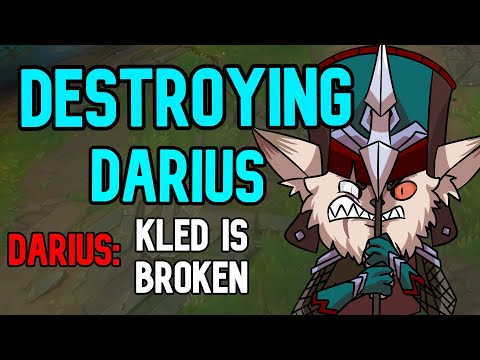 Showing You How To Destroy Darius In S11 As Kled!