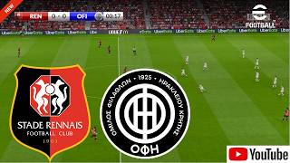 Rennes vs OFI Crete I Video Game Simulation I Match Live Stream I 16 oct,2026