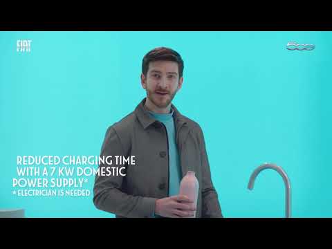 Fiat - New 500 Electric | How to recharge an electric car