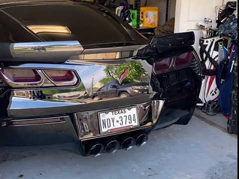 C7 Corvette AWE touring exhaust