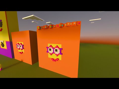 Building Minecraft Numberblocks Learn to Count 1 to 27 Math for Kids Full Episodes NUMBERBLOCKS