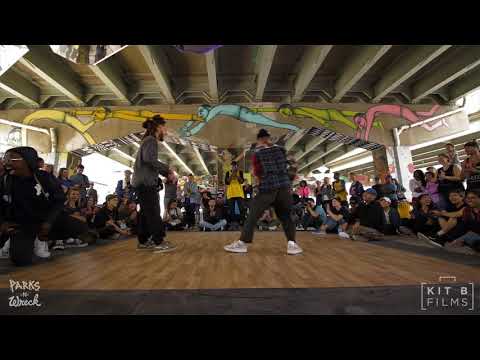 Frankie J VS Fines [Top8] - Underpass Park House Jam & Battle 2017