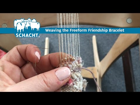 Weaving the Freeform Friendship Bracelet