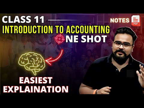 Introduction to Accounting class 11 ONE SHOT | Accounts chapter 1 | Gaurav Jain