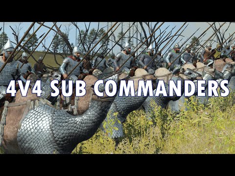 4v4 Sub Commanders - Multiplayer Battle - Total War Rome 2
