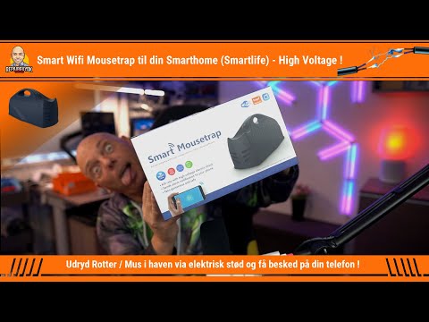 Smart Mousetrap - Dræb rotter/mus via Elektrisk stød og få besked på din telefon via Wifi !