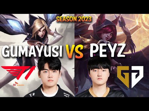 T1 Gumayusi vs GEN Peyz - Gumayusi KAI'SA vs Peyz XAYAH ADC - Patch 13.13