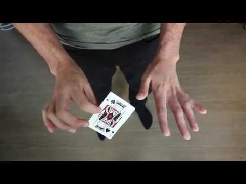 Card Trick Tutorial - Make A Card Vanish At Your Fingertips [HD]
