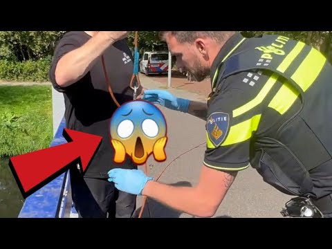 THIEVES DUMP STOLEN ITEMS IN THE WATER