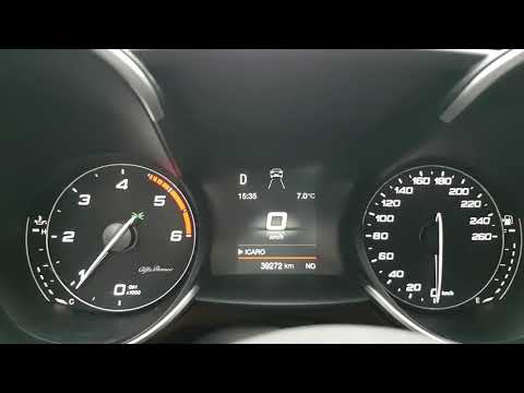 Alfa Romeo Giulia 2.2 180hp AT8 acceleration 0-100Km/h / 6.9sec