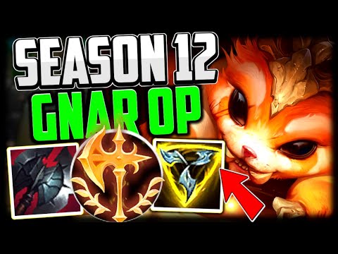 How to Play Gnar & CARRY for BEGINNERS + Best Build/Runes Season 12 - League of Legends