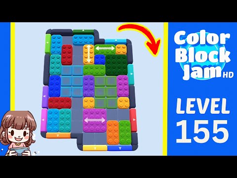Color Block Jam Level 155 Solution Walkthrough