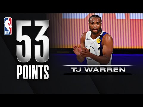 TJ Warren Caught ? For Career-High 53 PTS!