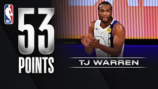 Download the video "TJ Warren Caught 🔥 For Career-High 53 PTS!"