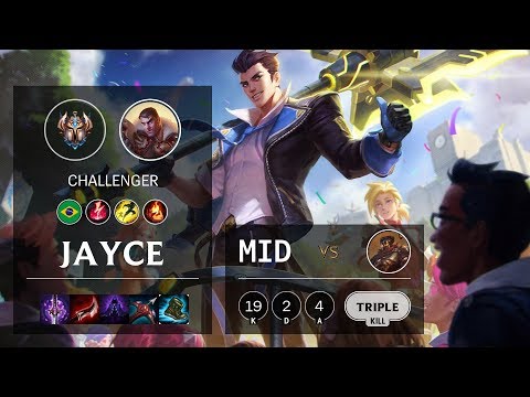 Jayce Mid vs Viktor - BR Challenger Patch 10.8