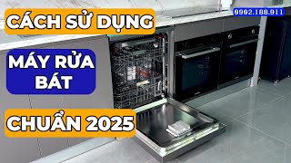 Cách xếp bát đĩa được nhiều & sử dụng máy rửa bát MÁY RỬA BÁT GRANDX SMS8GX89G chuẩn nhất năm 2025