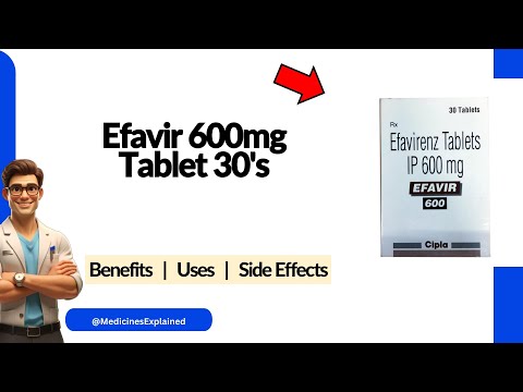 600mg efavir efavirenz tablets