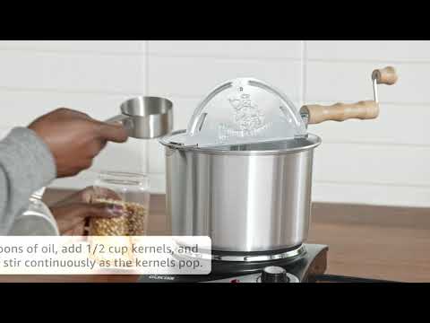 Stovetop Spinner | Great Northern Popcorn 83-DT5676 Popcorn Machine