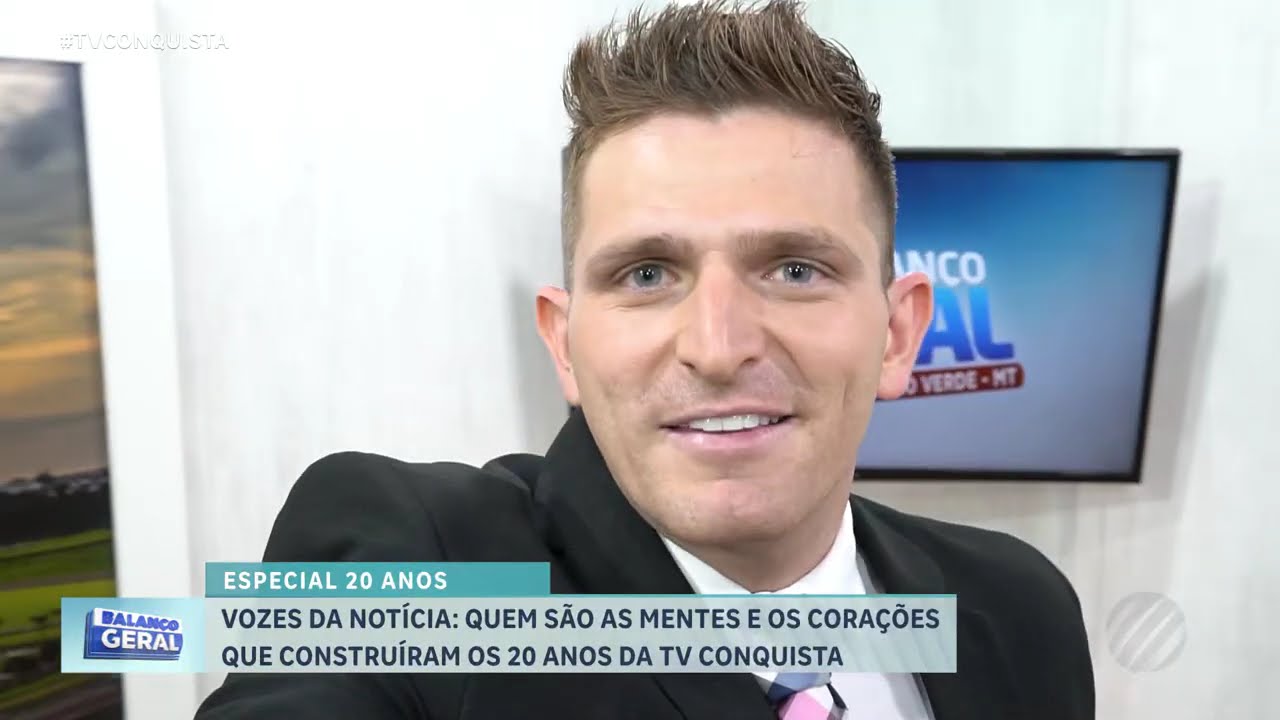 20 Anos TV Conquista: pioneiros e telespectadores são homenageados em série especial