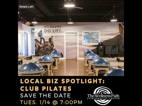 Dr  Beau Club Pilates FB Live Biz Spotlight - 01.14.2020