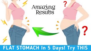 Flat Stomach In 5 Days 🔥 Burn Belly Fat Fast At Home 🔥 Fitness Guide