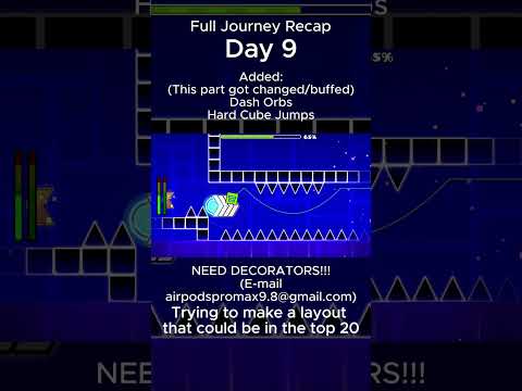 Interested in decorating? Consider e-mailing me at airpodspromax9.8@gmail.com. #geometrydash #gd