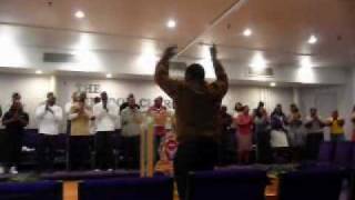 LOVE FELLOWSHIP TABERNACLE CHOIR, Rehearsal, New York (Pastor Hezekiah Walker) 2009