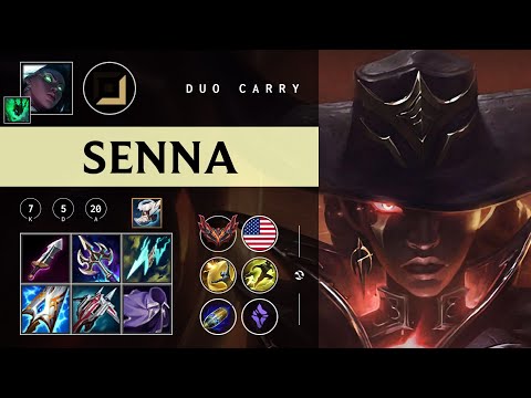 Senna ADC vs Ashe - NA Grandmaster Patch 26.01