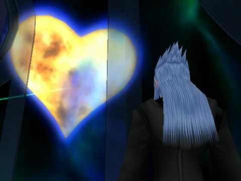 Kingdom Hearts II, English cutscene: 563 - The Luna Diviner Saïx - HD 720p
