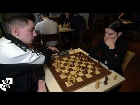 FM K. Klyukin (2405) vs WGM E. Mirzoeva (2204). Chess Fight Night. CFN. Blitz
