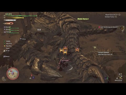 1300 damage with Dual blades Monster Hunter Wilds