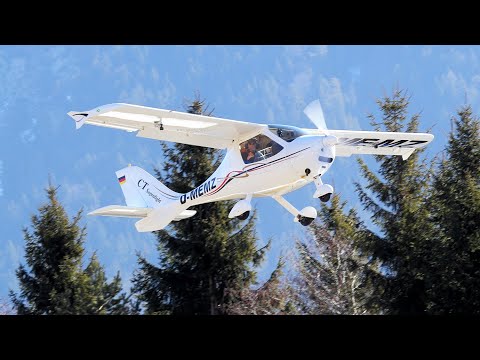 Alpenflug 2(2): Flug von Reutte via Zell und Schärding zurück in die Eifel