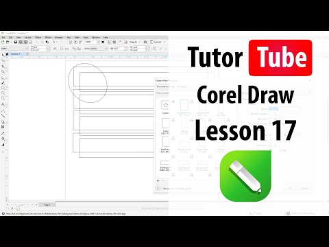 Corel Draw Lesson 1 Welcome Screen and Getting Started