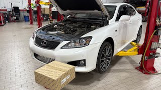 How to remove and replace your charcoal canister on your 2006-2014 is250, is350, or isf