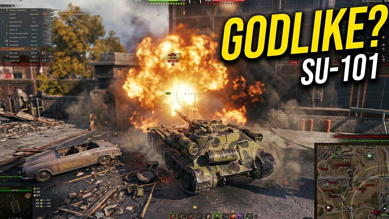 Alone Against The World - Su-101 | World of Tanks
