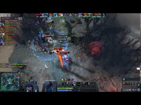 ▶️Newbee.Sccc kills LFY.- ah fu -!  Newbee.Sccc playing Shadow Fiend LGD.Forever Young vs Newbee at