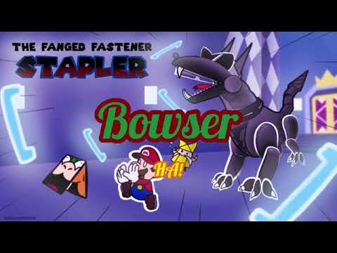Paper Mario: The Origami King - The Fanged Fastener Stapler With Lyrics - Mashup - Reversed!