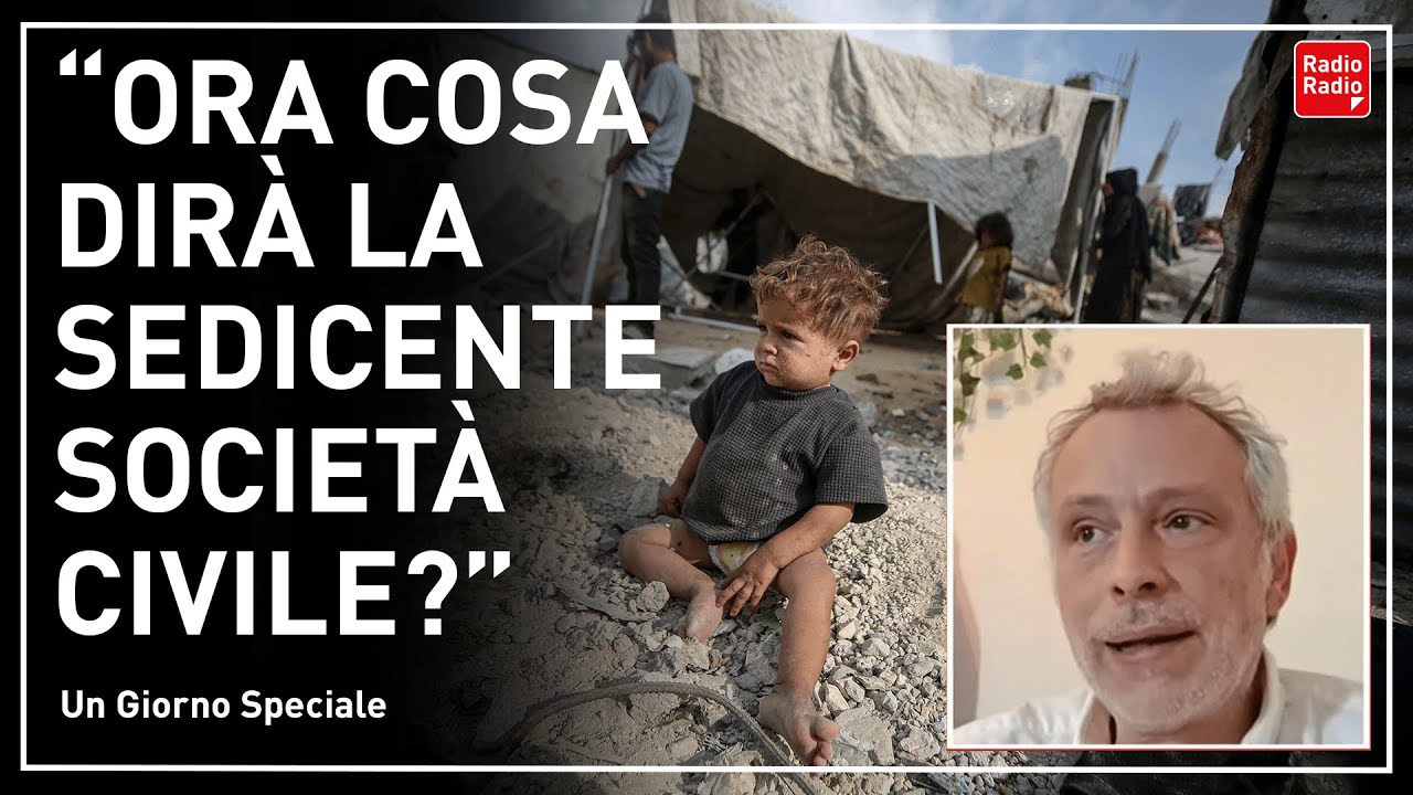 GAZA, LA PACE DI CARTA ▷ "ACCADONO ORRORI AI BAMBINI SU CUI STIAMO ZITTI E CI DICIAMO CIVILI"