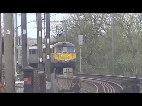 86637 + 86613 Pass Manningtree working 4M87 8/4/14
