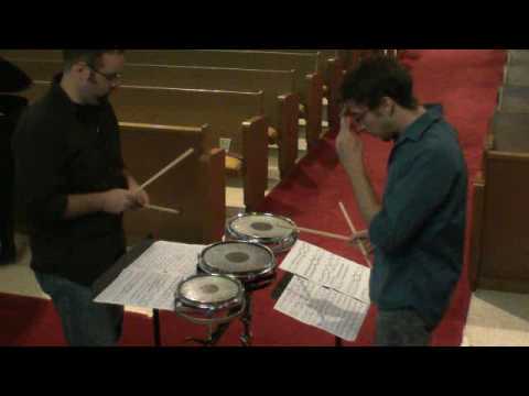 Percussion Duet, Theatric no 1 by Casey Cangelosi